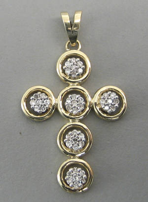 Diamantvedhæng ca. 0,21 ct.