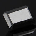 Uindfattet behandlet sort diamant ca 1.20 ct.