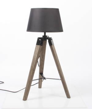 Wiinback lille bordgulvlampe. Justerbar gulvlampe på trefod