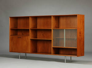 Reol, teaktræ, dansk møbelproducent fra 1960erne