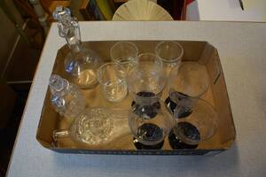 Parti glas, karaffer