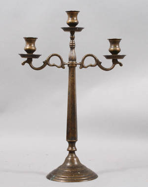 Kandelaber 3-armad 1900-tal