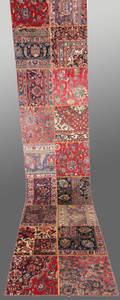 Matta, patchwork, 407 x 87 cm