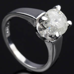 Solitaire ring ca. 1.73 ct.