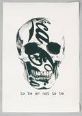 Marek Braun, Skull 5, 2012, Handsiebdruck 