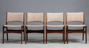 Dansk møbelproducent. Sæt på fire spisestole 4