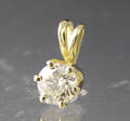 Brillant vedhæng ca. 0.40 ct.