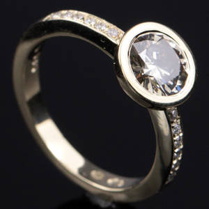 Brillant ring ca. 1.10 ct.