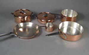 Henning Koppel for Georg Jensen, kobbertøj 