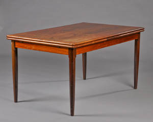 Spisebord af palisander med hollandsk udtræk 