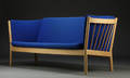 Erik Ole Jørgensen, tre-pers. sofa, bøgetræ