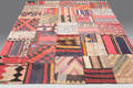 Matta, Kelim patchwork, 233 x 206 cm.