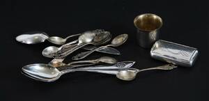 Parti silverföremål