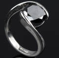 Solitaire ring ca. 3.58 ct.