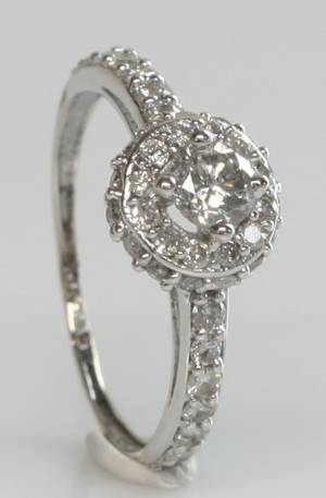 Brillantring ca. 1.04 ct