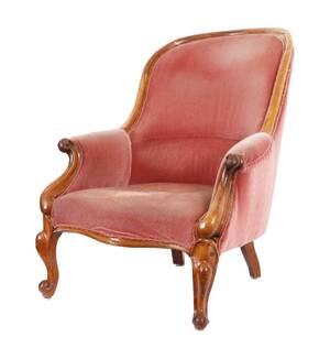 Fåtölj, nyrokoko, 1800-talets andra hälft