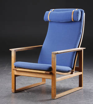 Børge Mogensen. Slædestol model 2256, eg