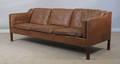 Børge Mogensen. Tre-pers. sofa