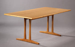 Børge Mogensen. Shakerbord af egetræ.  