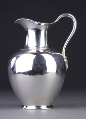 A. Michelsen. Vinkande, sterlingsølv. 1912