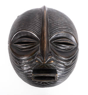 Mask i trä, Songye, Kongo