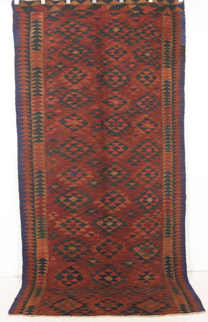 Persisk Harsin Kelim 305 x 145 cm.