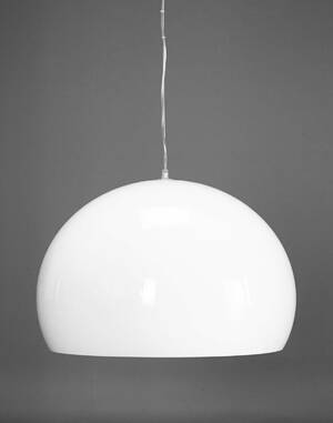 Ferruccio Laviani, Kartell, taklampa Fly, vit