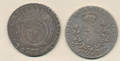 Danmark 1 speciedaler  1769 og 1777