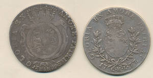 Danmark 1 speciedaler  1769 og 1777
