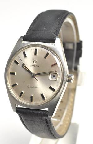 Vintage Omega Genève herrearmbåndsur 