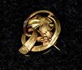 Brosch 18K Guld 1900-tal