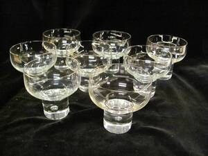 8 CUPCHAMPAGNEGLAS PÄRLA H 10 CM