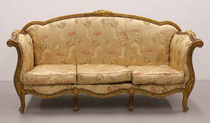 Soffa, Louis XV-stil