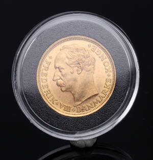 Frederik VIII, 20 kr. GULD 1911 - H. 1