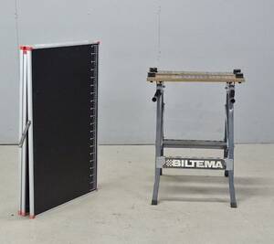 Målarbord och arbetsbänk, hopfällbara