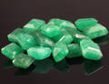 Uindfattet behandlede smaragder ca. 265 ct. 