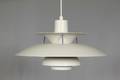 Poul Henningsen. PH5 pendel, hvid