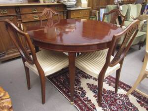 Matsalsgrupp, Mahogny