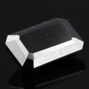 Uindfattet behandlet sort diamant ca 1.19 ct.