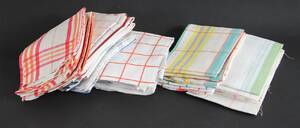 Parti handdukar, bl.a. i linne