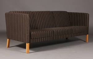 Tre-pers. sofa, Erik Jørgensen, model EJ 380