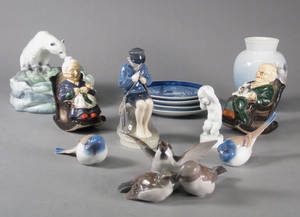 Samling figurer m.m. heriblandt KglBG 13
