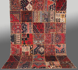 Matta, patchwork, 345 x 255 cm