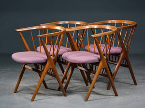 Helge Sibast 4 stole model Nr. 8 4
