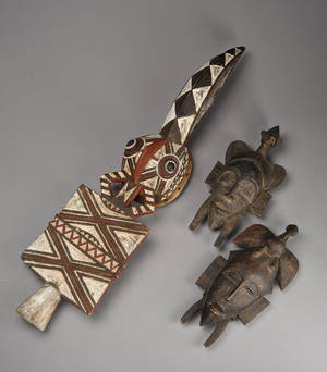 Tre afrikanske masker 3