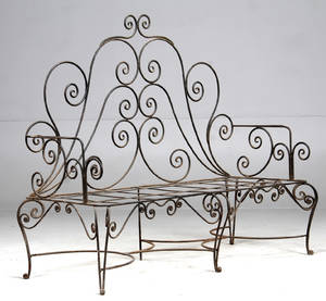 Sofa stel, smedejern 