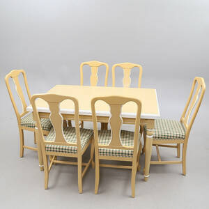 MATSALSBORD OCH STOLAR, 6 st, Villeroy och Boch French Garden moderna.