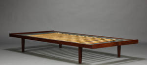 H. J. Wegner, daybed af teaktræ, Getama