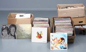 LP-samling ca 600 stk 600
