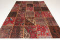 Persisk patchwork tæppe, 310x210 cm.